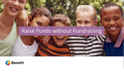 Benefit Mobile “Raise Funds with Fundraising” page